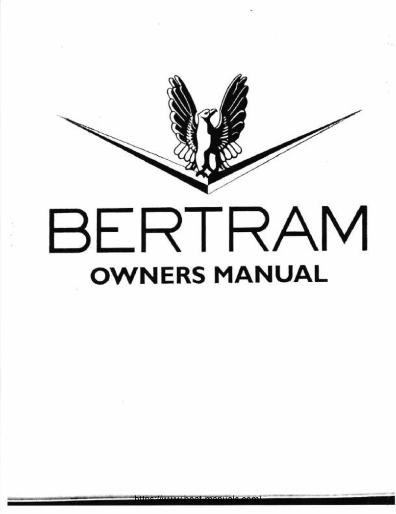 Bertram 36' MOPPIE Operator's manual