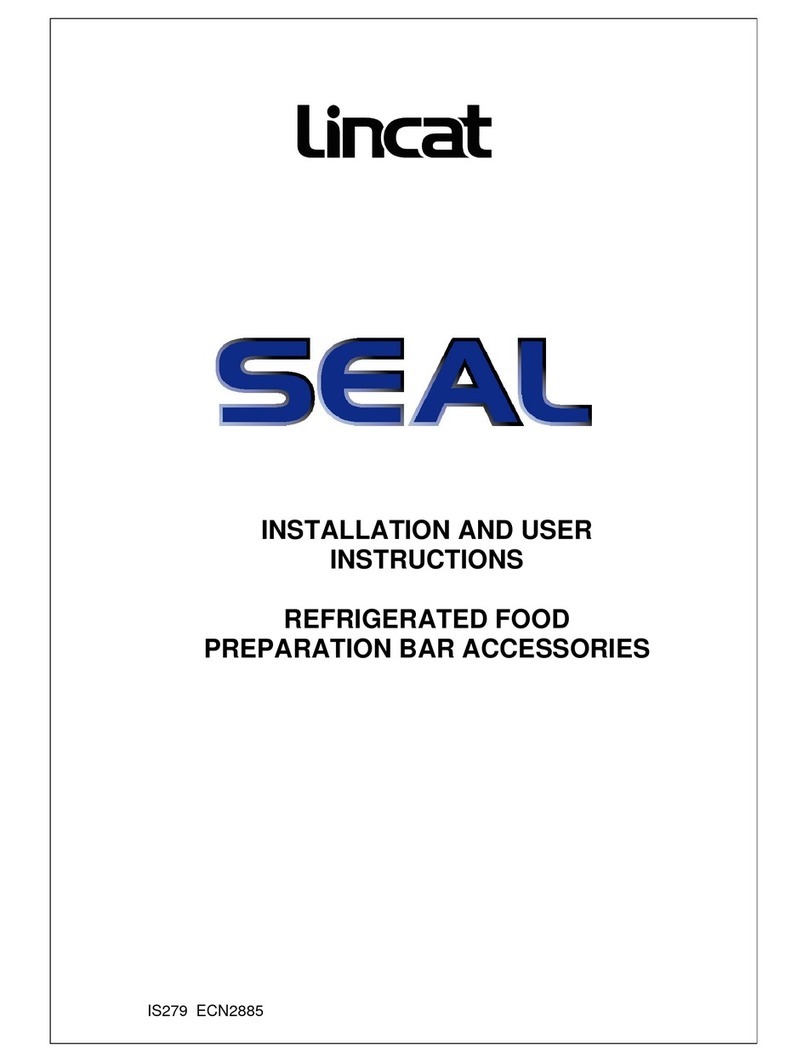 Lincat SEAL PBG5 Installation and user instructions