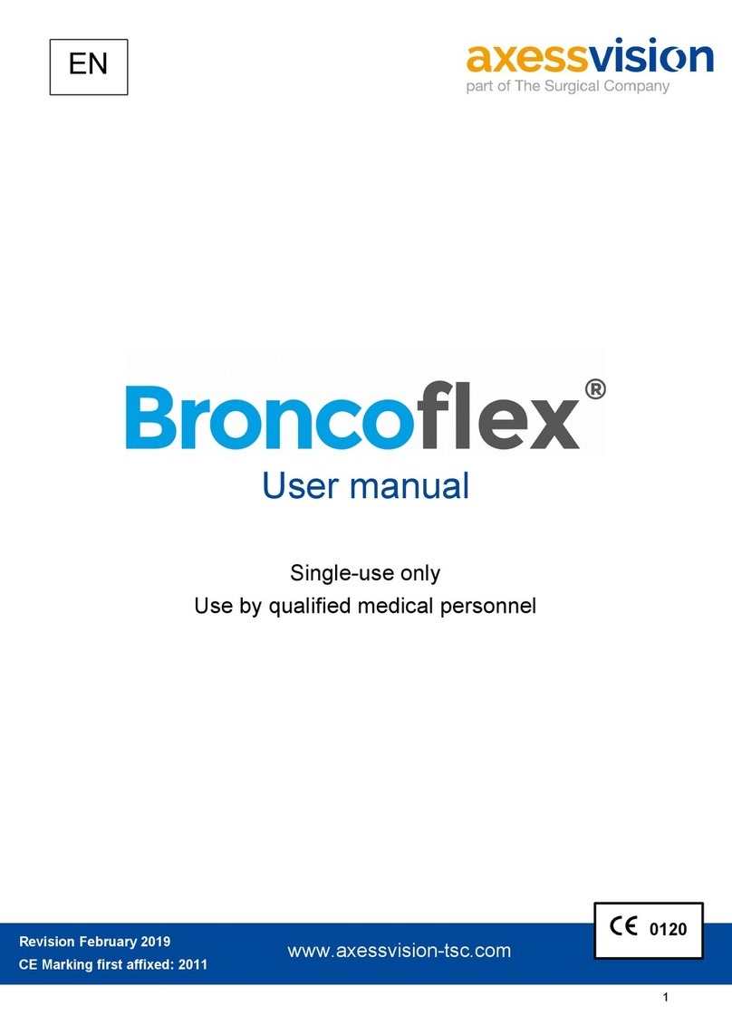 Surgical Company Axess Vision Broncoflex Series user manual