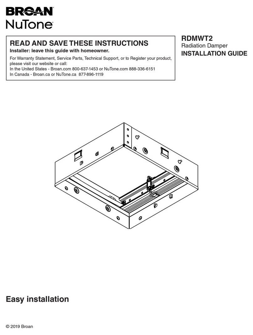 Broan NuTone RDMWT2 installation guide