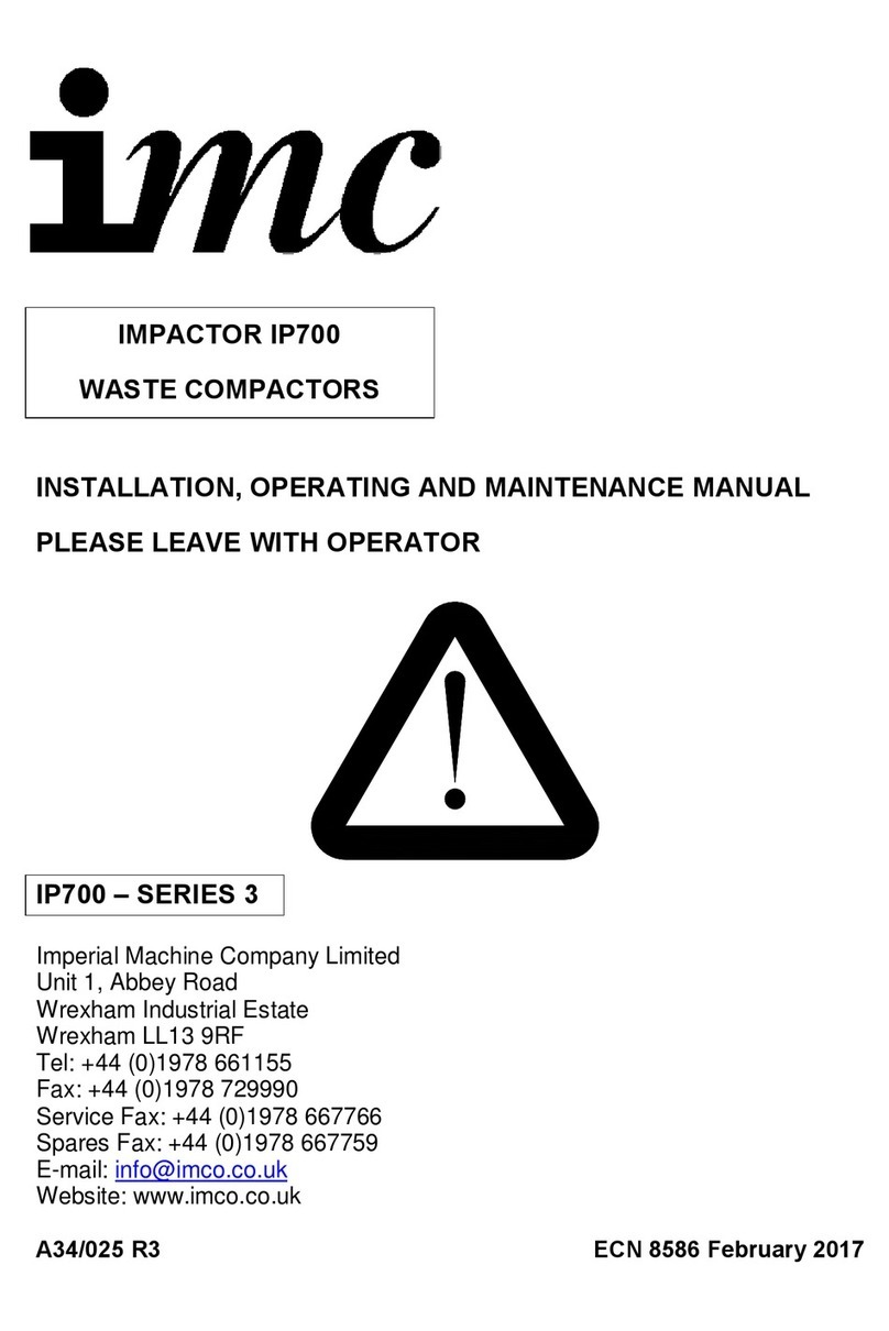IMC IMPACTOR IP700 Installation guide