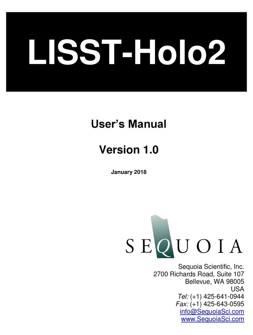 Sequoia LISST-Holo2 user manual