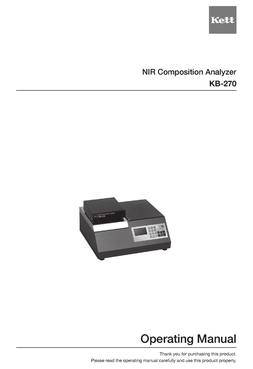 Kett KB-270 operating manual