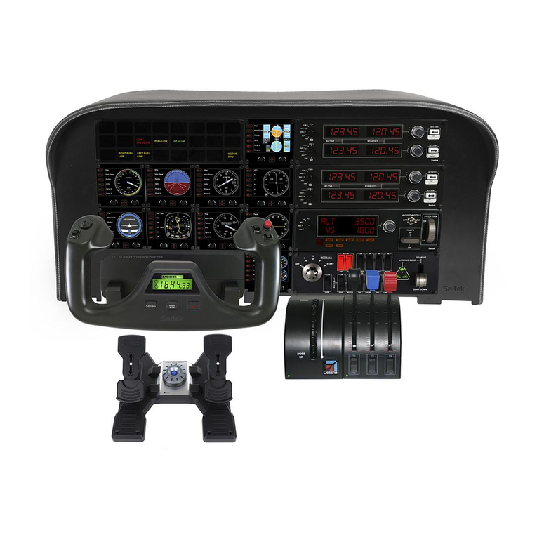 Saitek Pro Flight Instrument Panel User manual