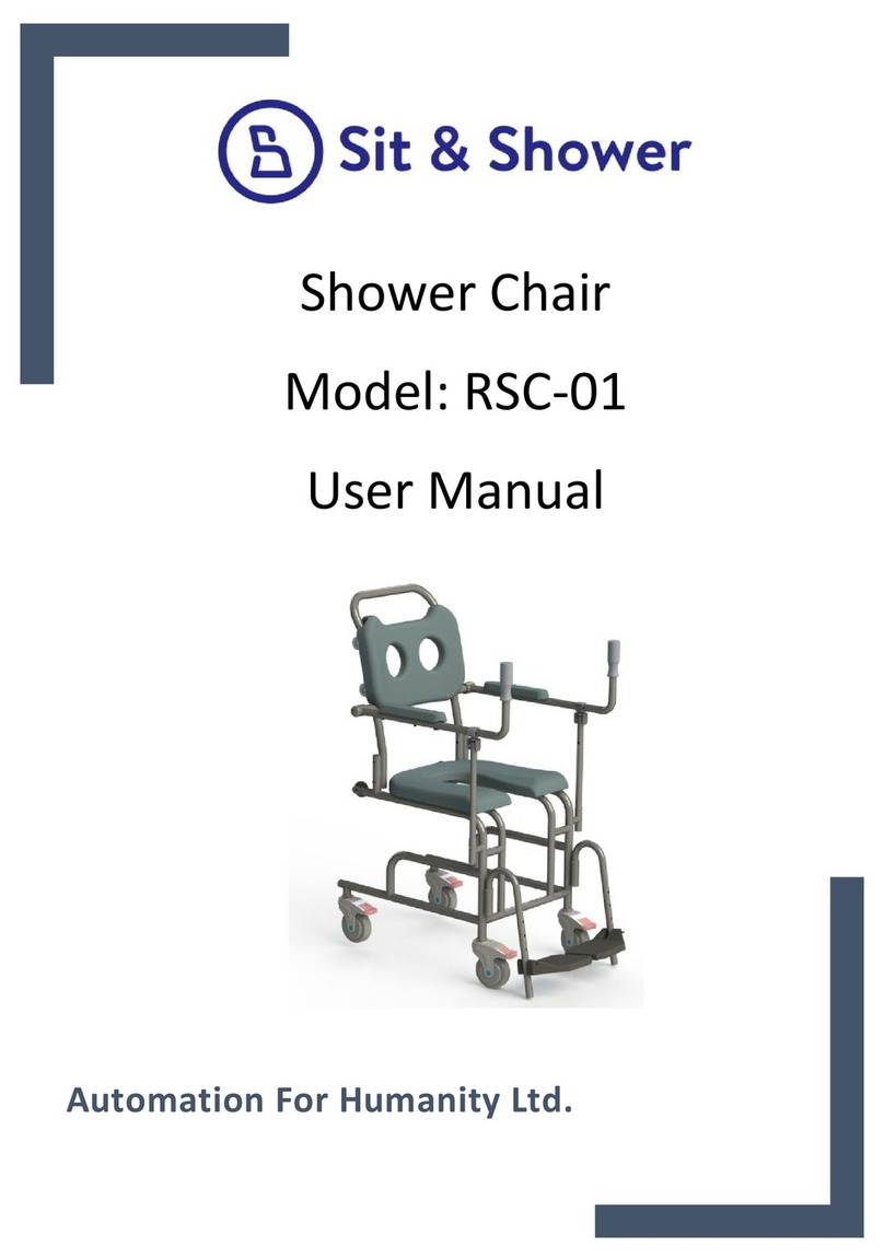Sit & Shower RSC-01 user manual