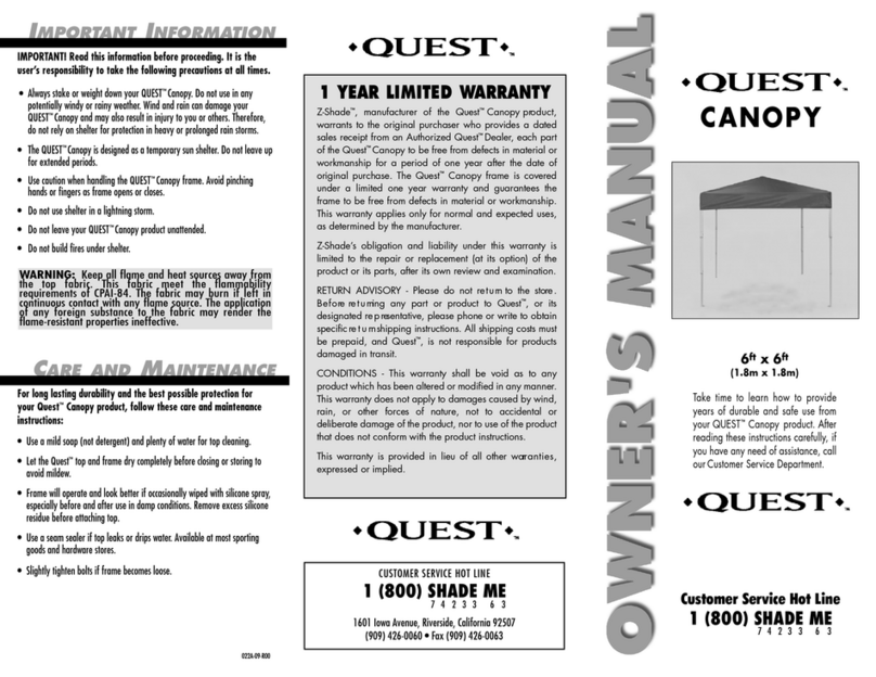 Z-SHADE Quest quick start guide