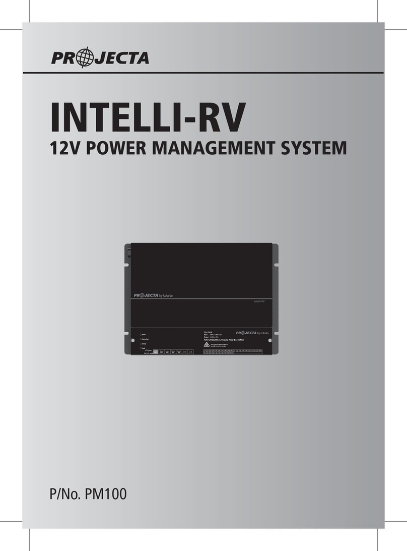 Projecta INTELLI-RV PM100 instruction manual