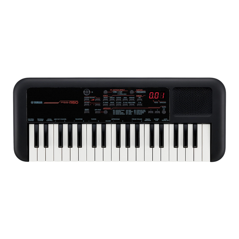 Yamaha PSS-A50 User manual