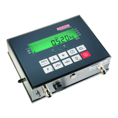 Soehnle 3010 operating manual