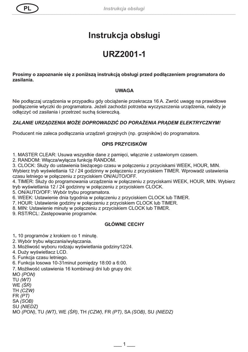 Lechpol URZ2001-1 owner's manual