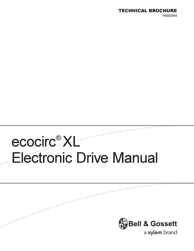 Xylem Bell & Gossett ecocirc XL Series User manual