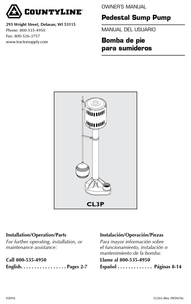 CountyLine CL3P owner's manual