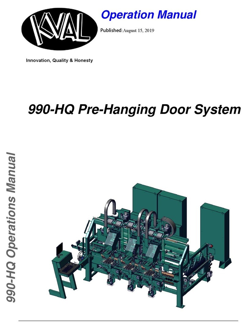 Kval 990-HQ Operation manual