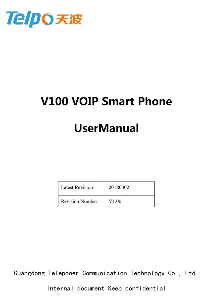 Telpo V100 user manual