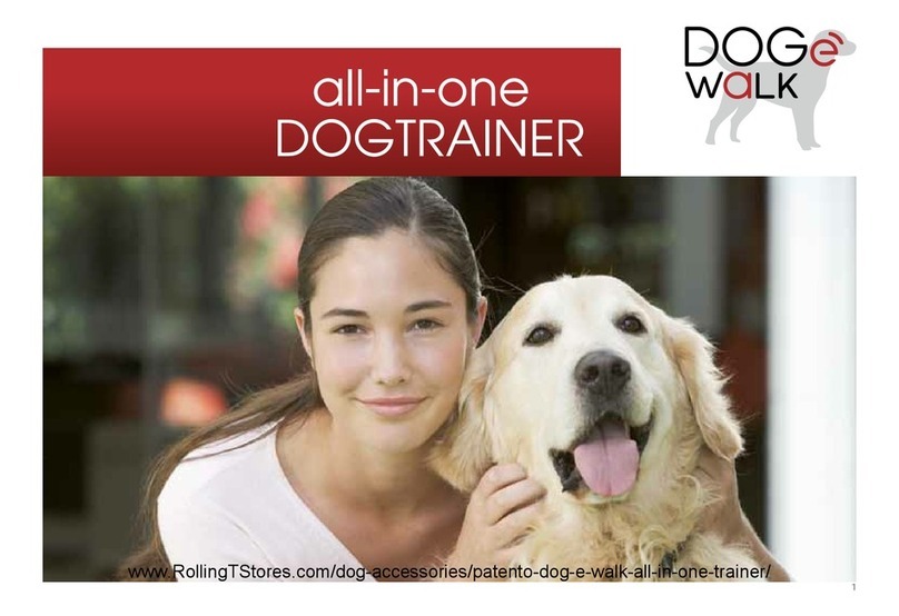 PatentoPet DOG-e-walk user manual