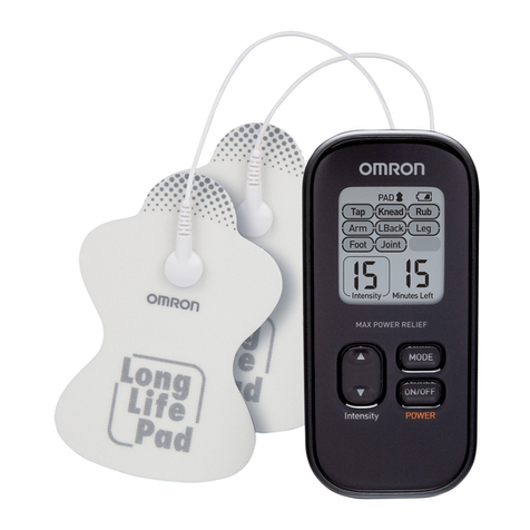 Omron Max Power Relief PM500 instruction manual