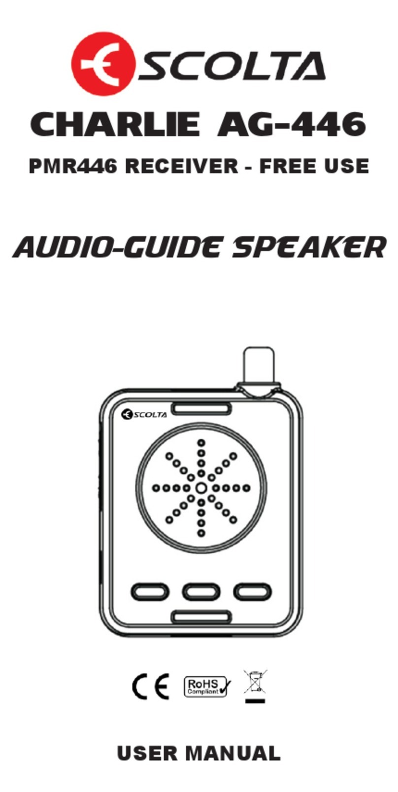 Escolta CHARLIE AG-446 user manual