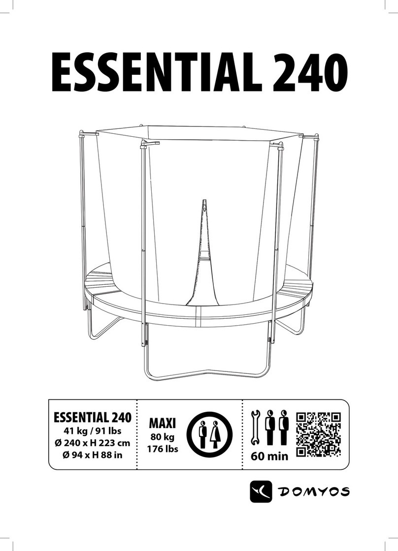 Domyos ESSENTIAL 240 manual Domyos ESSENTIAL 240 manual