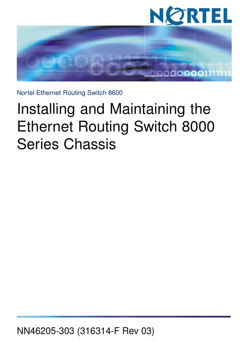 Nortel 8000 Series Assembly Instructions