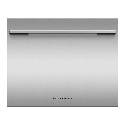 Fisher & Paykel SINGLE DISHDRAWER DD24SI User manual