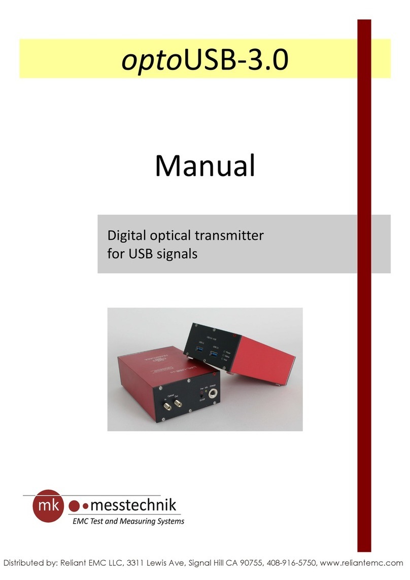 Messtechnik optoUSB-3.0 manual