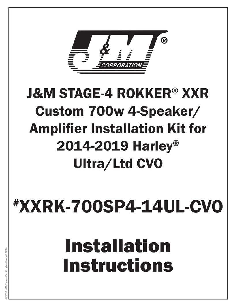 J&M Corporation STAGE-4 ROKKER XXR installation instructions