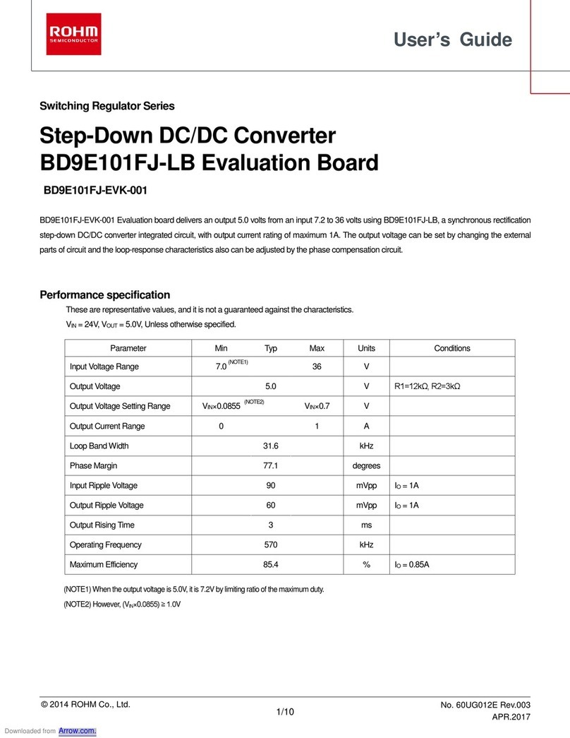 Rohm Switching Regulator Series user guide