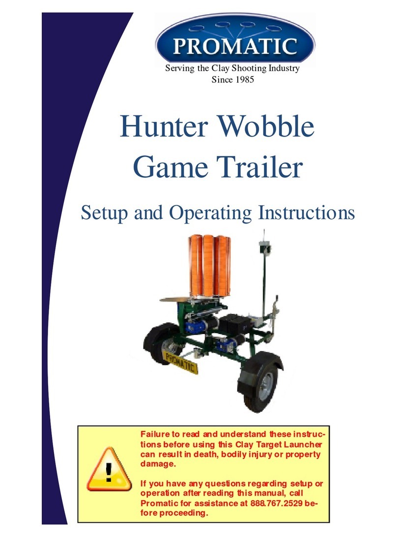 Promatic Hunter Wobble Installation manual