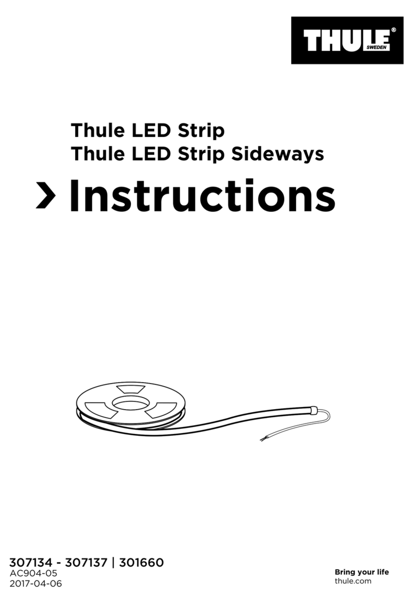 Thule 307134 User manual