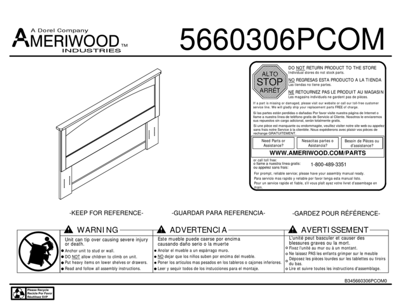 Ameriwood 5660306PCOM manual Ameriwood 5660306PCOM manual