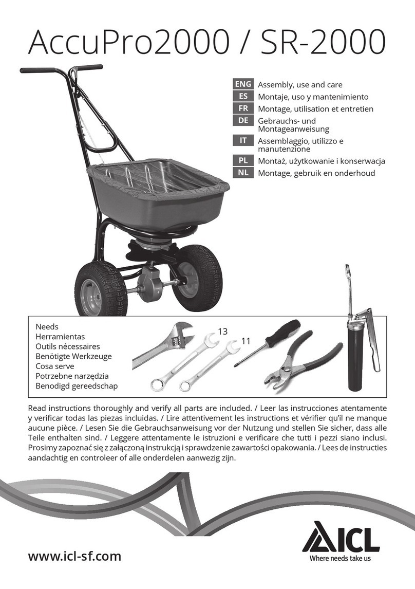 ICL AccuPro2000 Assembly, use and care
