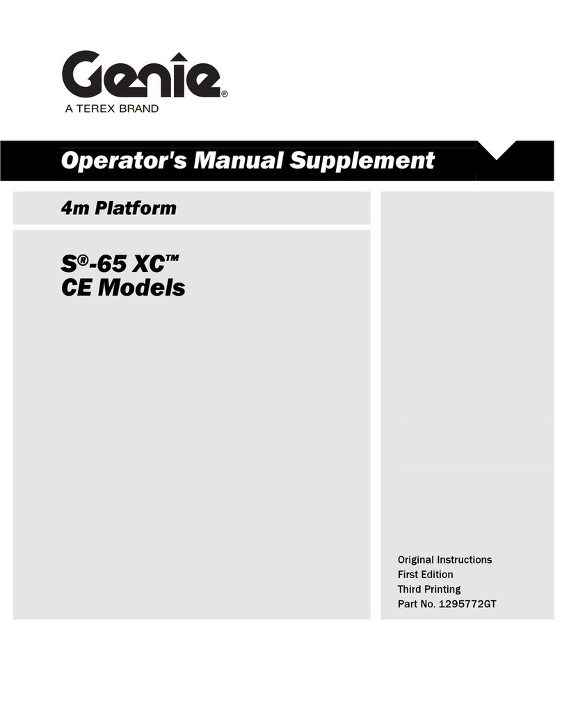 Genie S-65 XC CE User manual Genie S-65 XC CE User manual
