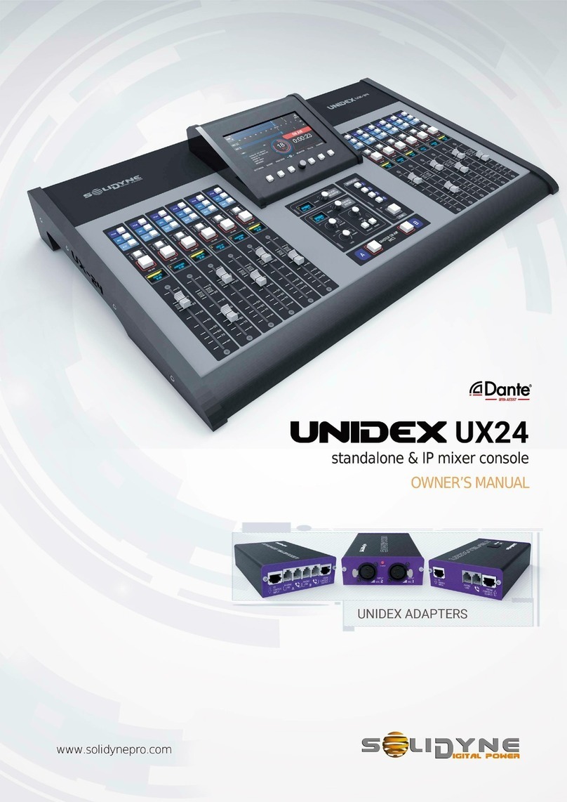 Solidyne UNIDEX UX24 owner's manual