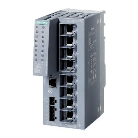 Siemens SCALANCE XC-200 Setup guide