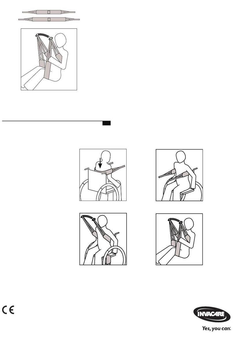 Invacare Lifting Band Series user manual