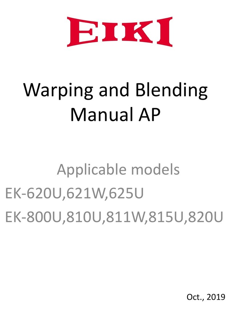 Eiki EK-620U User manual