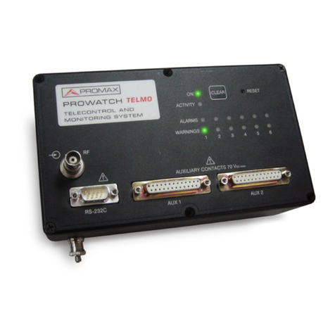 Promax PROWATCH TELMO User manual
