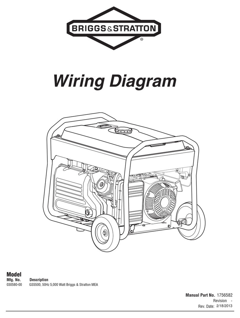 Briggs & Stratton 030580-00 Quick start guide