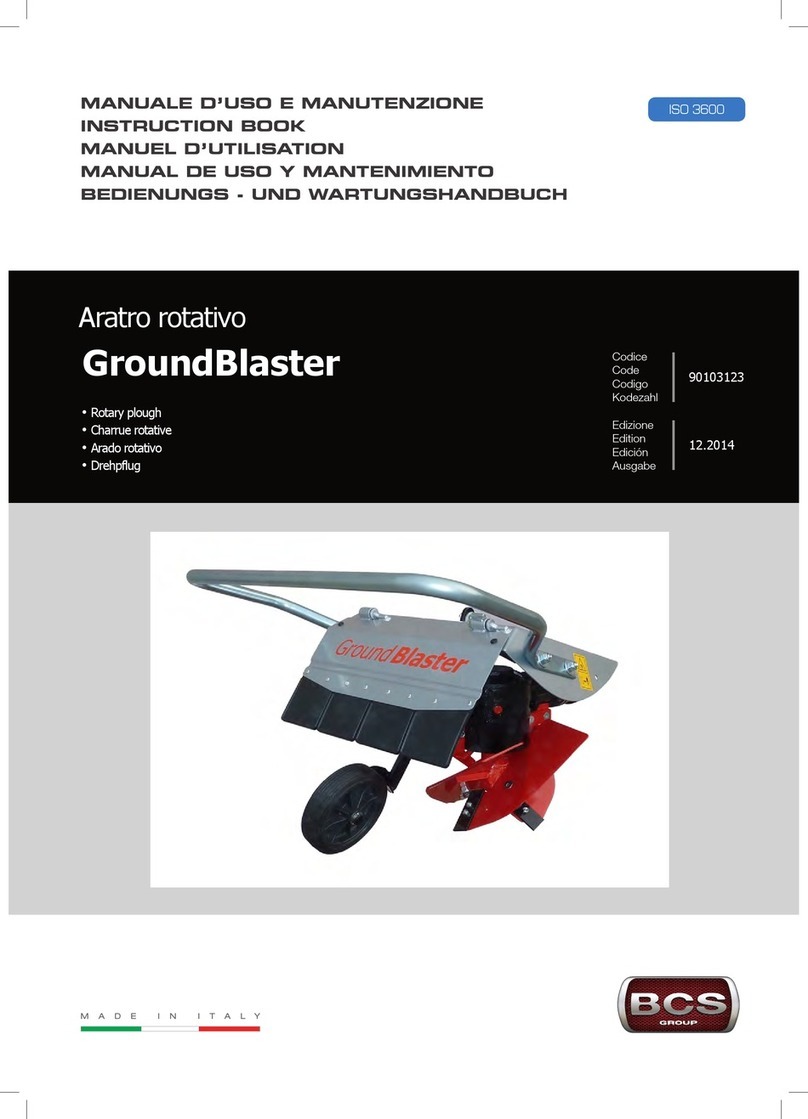 BCS GroundBlaster Instruction book