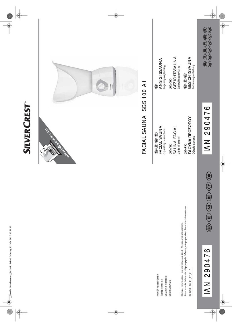 Silvercrest SGS 100 A1 operating instructions