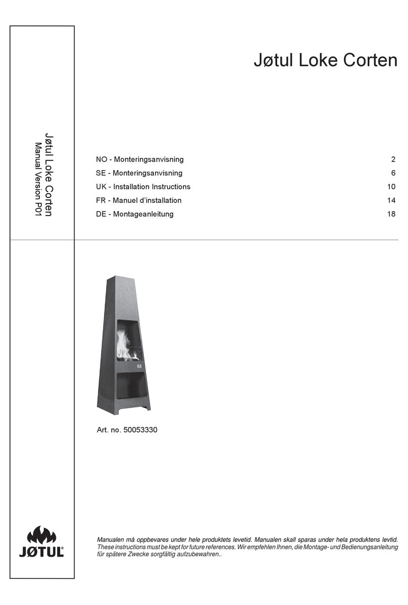 Jøtul Loke Corten User manual