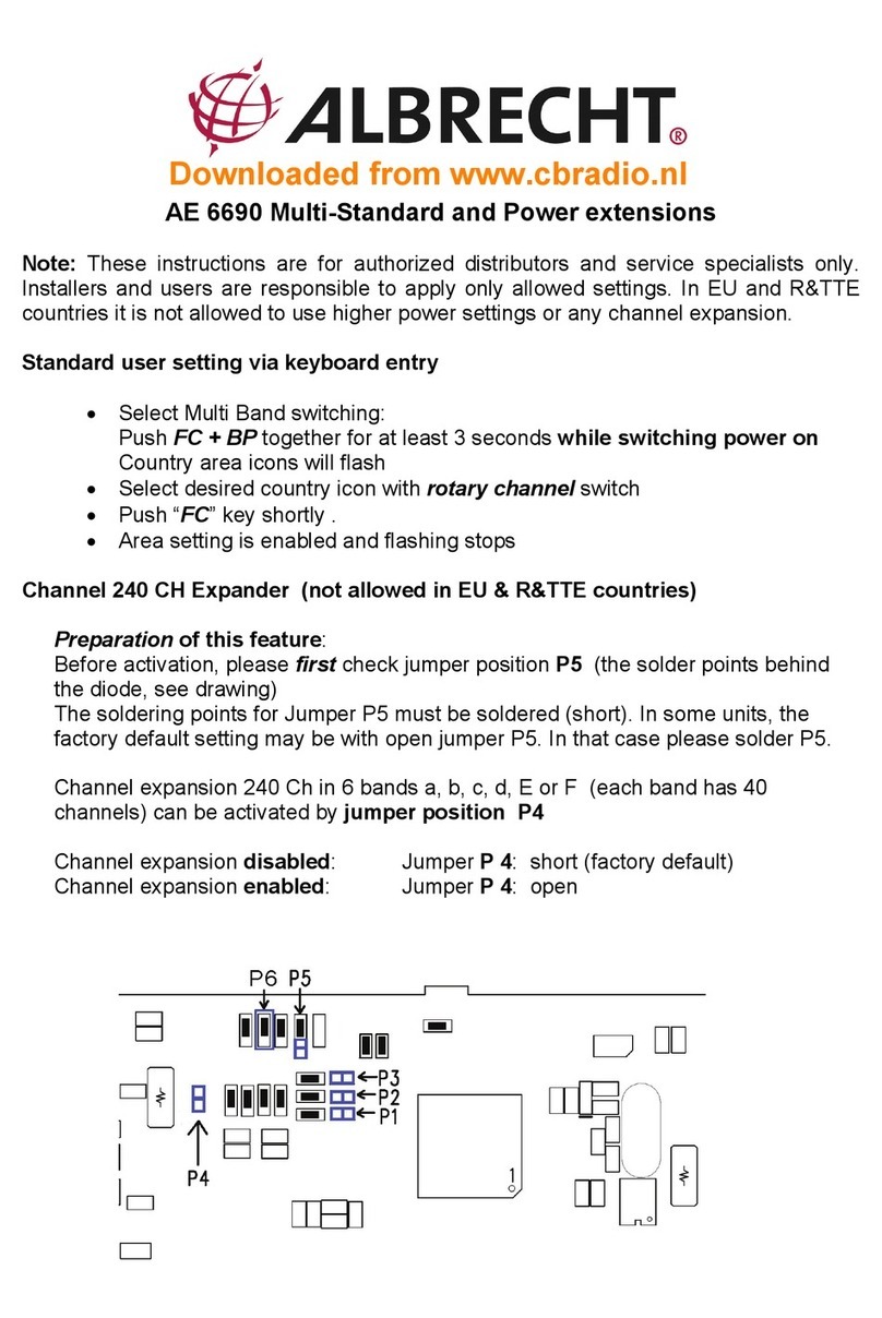Albrecht AE 6690 instructions