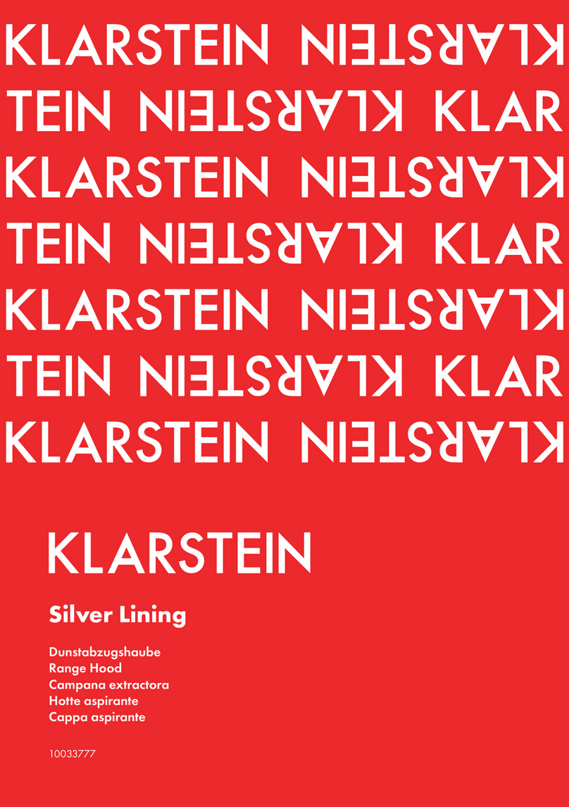 Klarstein Silver Lining instruction manual