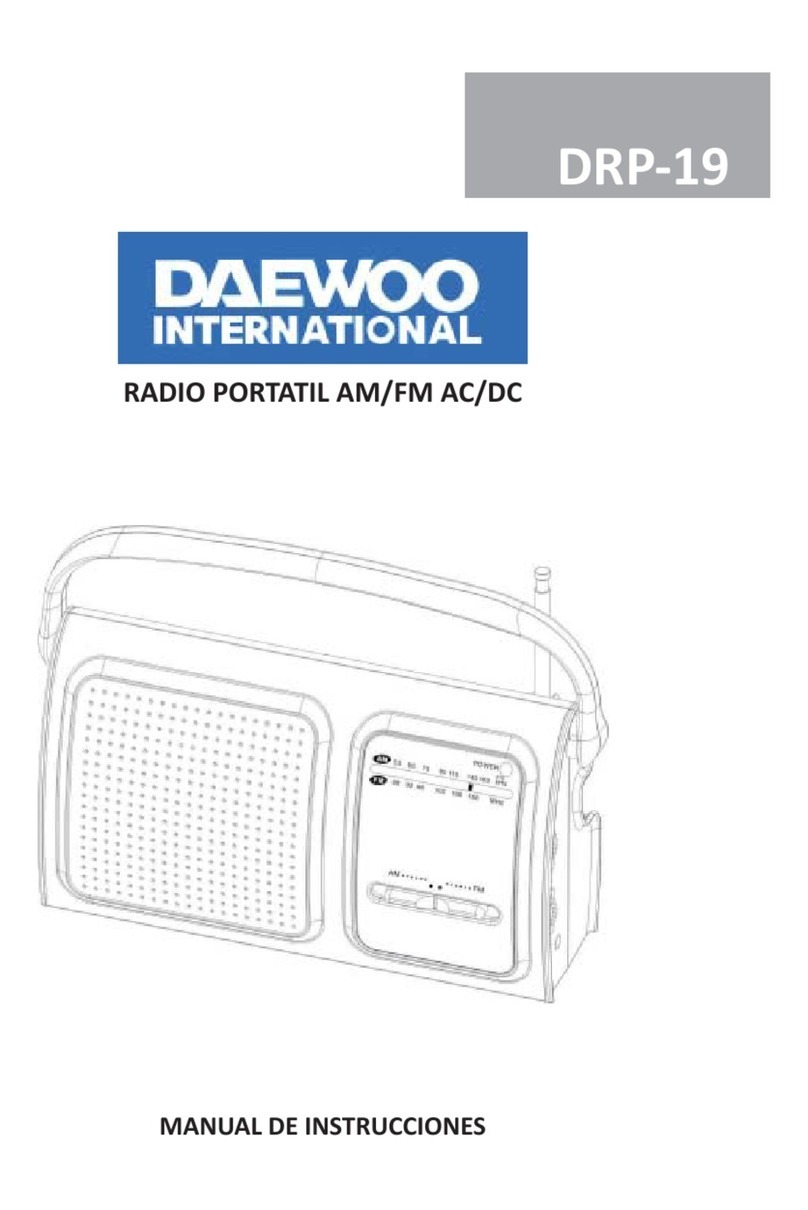 Daewoo DRP-19 user manual
