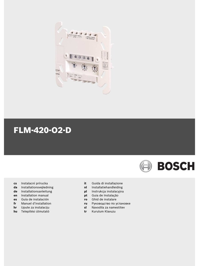 Bosch FLM-420-O2-D User manual Bosch FLM-420-O2-D User manual