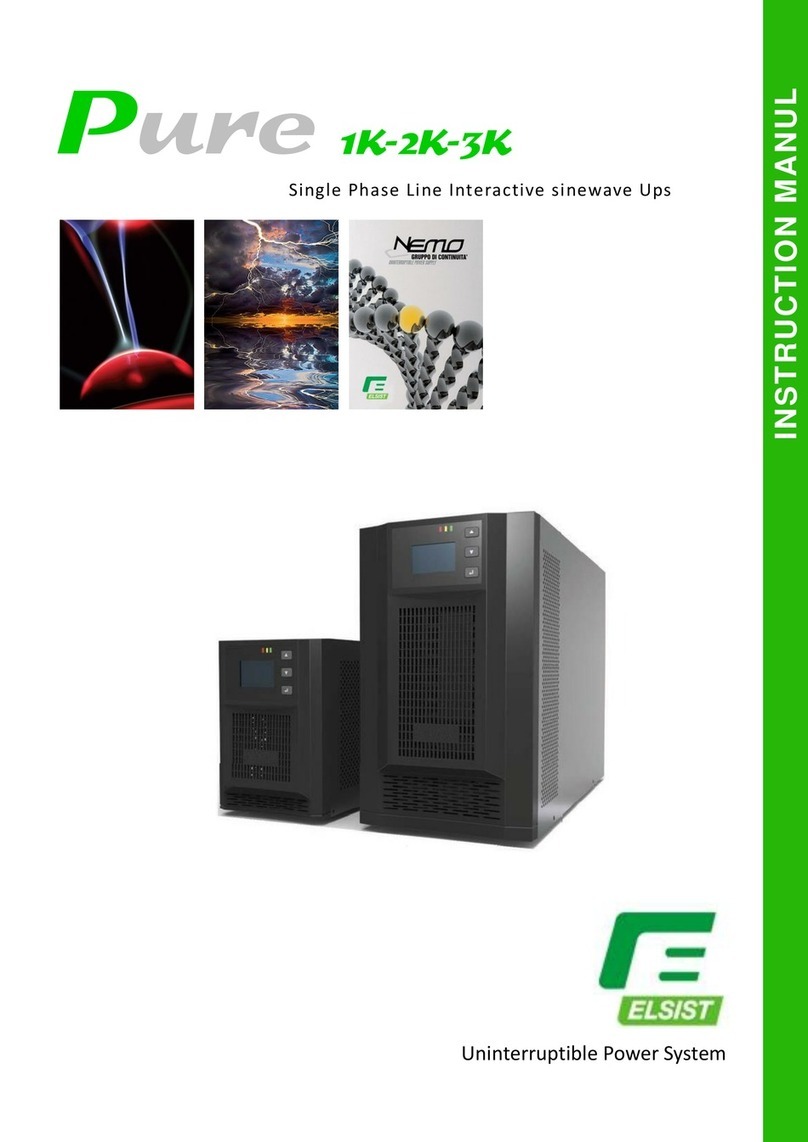 Elsist Pure 1000 instruction manual
