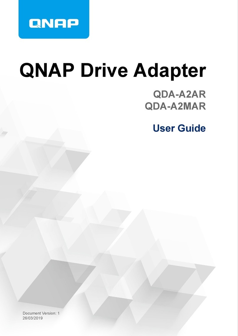 QNAP QDA-A2AR User manual