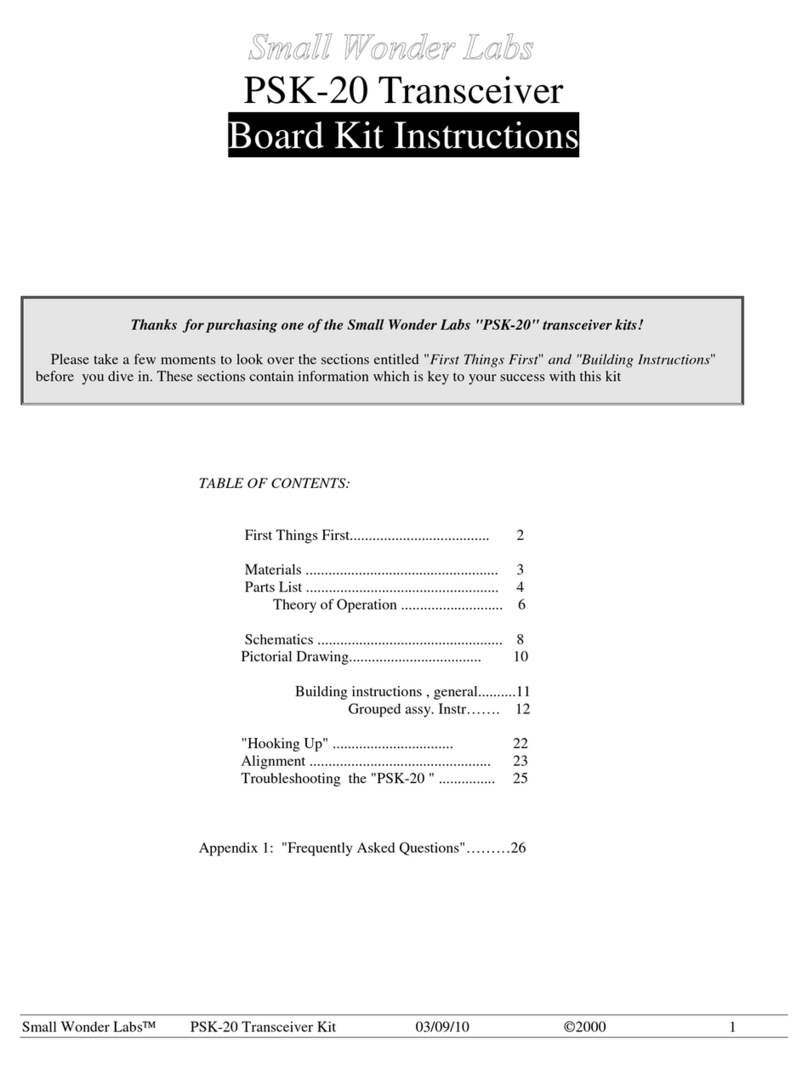 Small Wonder Labs PSK-20 instructions
