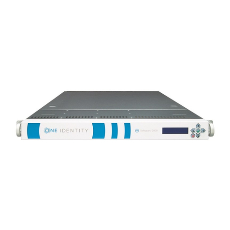 One Identity Safeguard 2000 Appliance Setup Guide