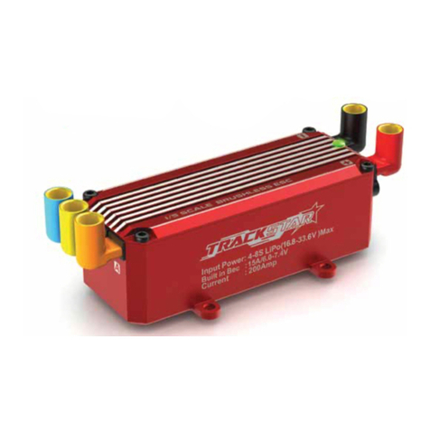 TRACK STAR 1/5 Brushless Sensorless Car ESC instruction manual
